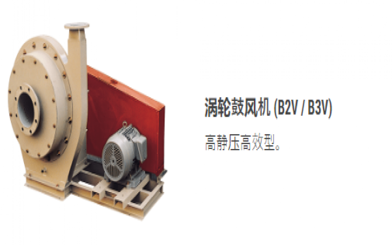 日本SHOWA昭和電機-V型皮帶驅動鼓風機和渦輪式鼓風機 （B2V/B3V）